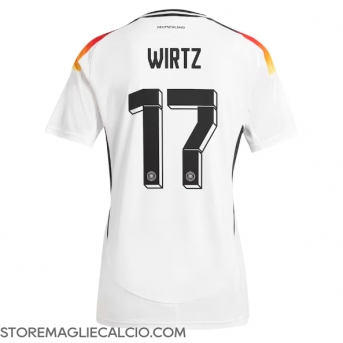 Germania Florian Wirtz #17 Maglia Gara Casa Repliche Europei 2024 Donna